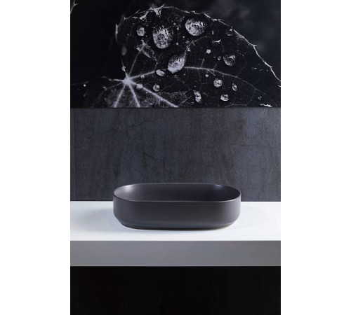 Раковина накладная Allen Brau Fantasy 55 см серый 4.11022.AN