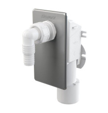 Сифон для стиральной машины Alcaplast скрытого монтажа нержавеющая сталь APS3