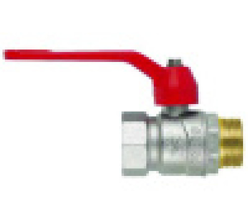 Кран шаровой F.I.V. PERFECTA 1/2 ВН ручка-рычаг 8364R004