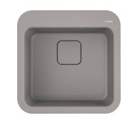 Кухонная мойка Omoikiri Tasogare 51-GR Artgranit 51x51 см leningrad grey 4993740