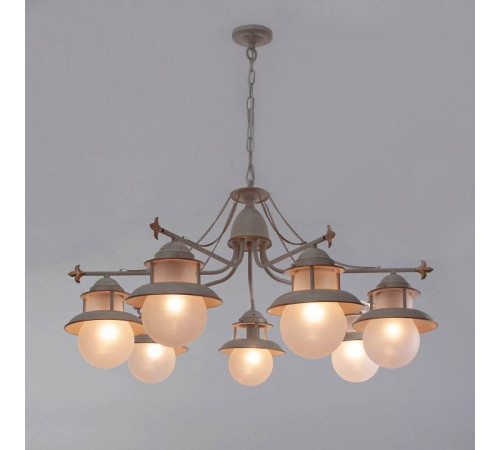 Подвесная люстра Abrasax Ursula L.9201-7CREAM/G