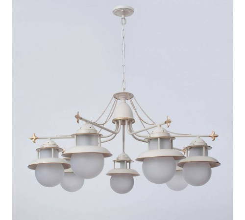Подвесная люстра Abrasax Ursula L.9201-7CREAM/G