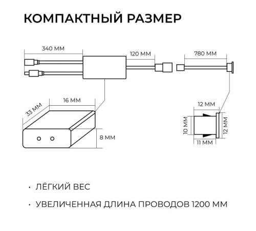 Заглушка для лент Apeyron Electrics 04-67