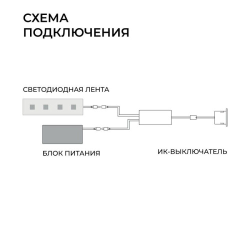 Заглушка для лент Apeyron Electrics 04-67