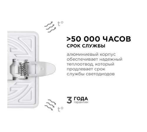 Встраиваемый светильник Apeyron Electrics 06-112