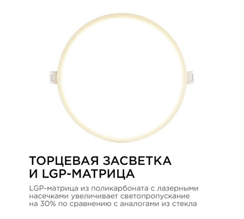 Встраиваемый светильник Apeyron Electrics 06-21