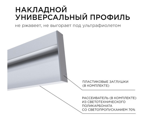 Короб накладной Apeyron Electrics 08-43