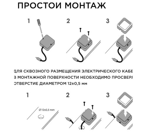 Набор накладных светильников Apeyron Electrics 12-02