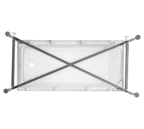 Акриловая ванна Aquanet Agata 160x70 см с каркасом 00369252