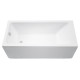 Акриловая ванна Aquanet Agata 160x70 см с каркасом 00369252