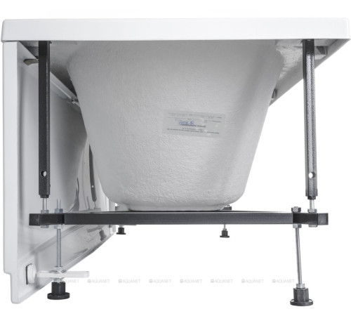 Акриловая ванна Aquanet Aura 165x70 см с каркасом 00362711