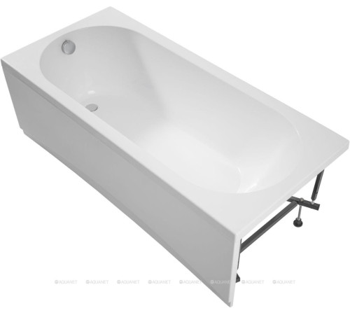 Акриловая ванна Aquanet Lotos 175x80 с каркасом и сливом-переливом 00328870