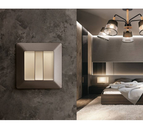 Рамка на 2 поста Ambrella Volt Line AF110632