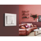 Рамка на 3 поста Ambrella Volt Platos Стекло органическое AF330103