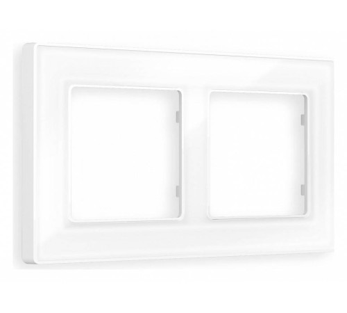 Рамка на 2 поста Ambrella Volt Arctic AF580102