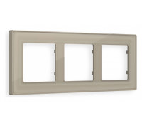 Рамка на 3 поста Ambrella Volt Arctic AF580363