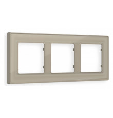 Рамка на 3 поста Ambrella Volt Arctic AF580363