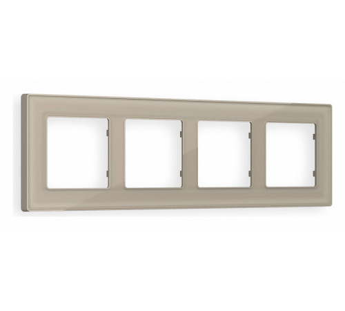 Рамка на 4 поста Ambrella Volt Arctic AF580364