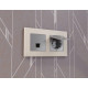Накладка для розетки RJ-11 или RJ-45 Ambrella Volt Quant AP5120