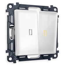 Выключатель проходной двухклавишный с подсветкой Ambrella Volt Quant MA104030