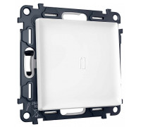 Выключатель самовозвратный одноклавишный с подсветкой, без рамки Ambrella Volt MA MA122055