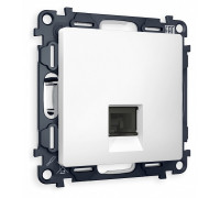 Розетка Ethernet RJ-45 и со шторками, без рамки Ambrella Volt Quant MA132010