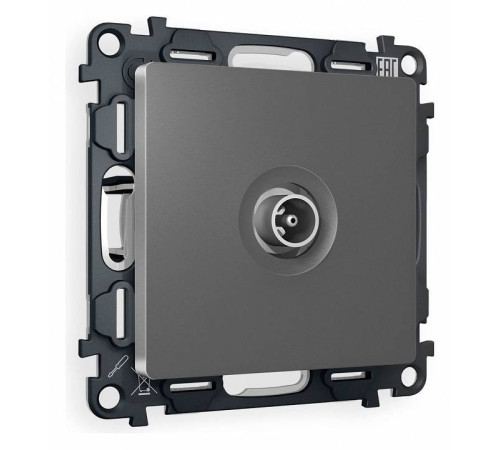 ТВ-розетка проходная без рамки Ambrella Volt Quant MA663030