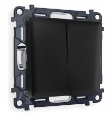 Выключатель перекрестный двухклавишный без рамки Ambrella Volt ALFA MA803030