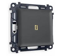 Выключатель проходной одноклавишный с подсветкой Ambrella Volt Quant MA902030