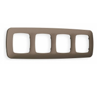 Рамка на 4 поста Ambrella Volt Ecta OF140634