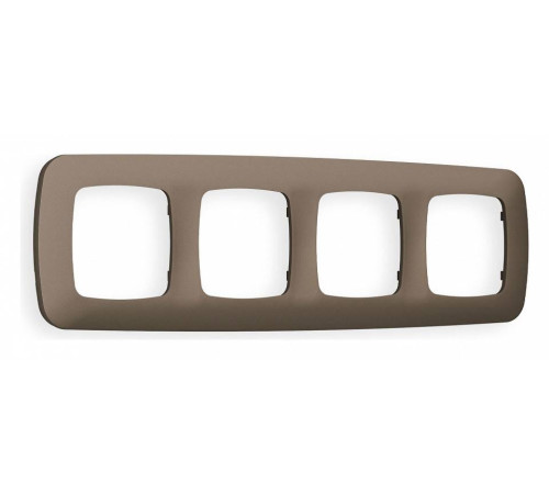 Рамка на 4 поста Ambrella Volt Ecta OF140634