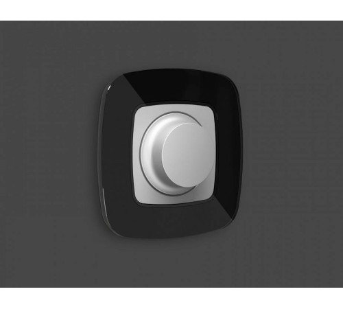 Рамка на 1 пост Ambrella Volt Radian Стекло натуральное OF350801