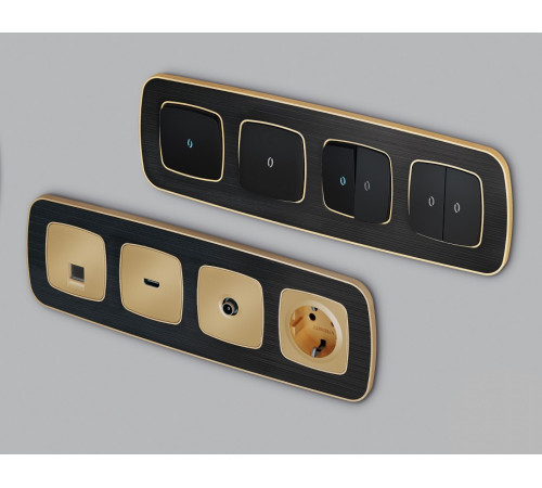 Рамка на 1 пост Ambrella Volt Coint OF640541