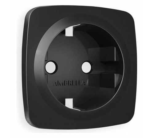 Накладка для розетки с заземлением Ambrella Volt Quant OP8060