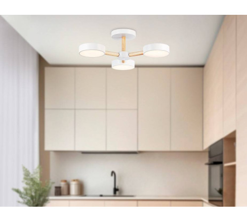 Люстра на штанге Ambrella light Fusion 1 лампа FL4821