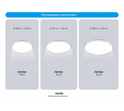Накладной светильник Ambrella Light FZ1720