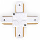 Соединитель X-образный для треков Ambrella Light GL GL7082