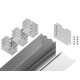 Профиль для светодиодной ленты Ambrella Light Profile System GP GP2550AL накладной GP2550AL
