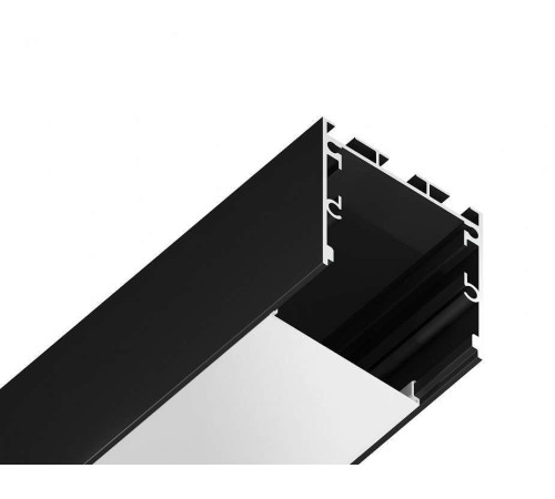 Профиль для светодиодной ленты Ambrella Light Profile System GP GP2550BK накладной черный GP2550BK