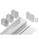 Профиль для светодиодной ленты Ambrella Light Profile System GP GP2550WH накладной белый GP2550WH