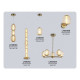 Подвесной светильник Ambrella Light LH LH30101