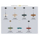 Подвесной светильник Ambrella Light LH LH72611
