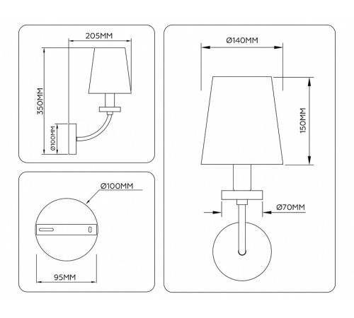 Бра Ambrella Light LH LH75359