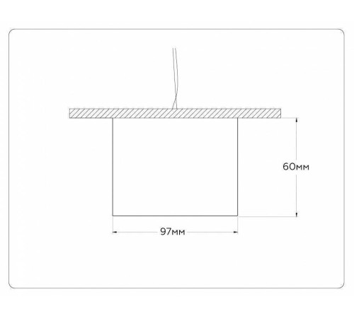 Накладной светильник Ambrella Light TN TN52892