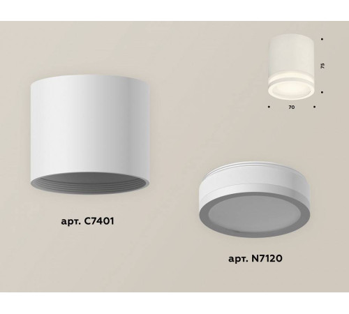 Накладной светильник Ambrella Light XS XS7401041