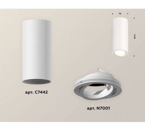 Накладной светильник Ambrella Light XS XS7442001
