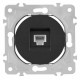 Розетка Ethernet RJ-45 без рамки Arte Milano am-202 202.45-1.black