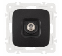 ТВ-розетка без рамки Arte Milano am-205 205.42-1.black