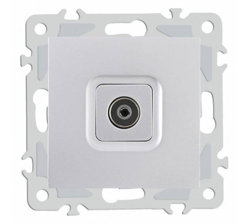 ТВ-розетка без рамки Arte Milano am-206 206.43-1.silver