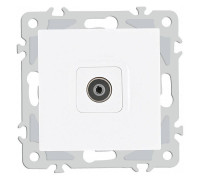 ТВ-розетка без рамки Arte Milano am-206 206.43-1.white